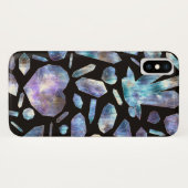 魔法のエネルギークリスタル 虹色クリスタルロック Case-Mate iPhoneケース (裏面(横))