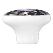 魔法のエネルギー結晶レインボークリスタルロック セラミックノブ (側面)