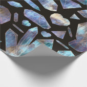 魔法のエネルギー結晶レインボークリスタルロック ラッピングペーパー (角)