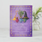 魔法のエリクサー満載のカクテルパーティー 招待状 (スタンド正面)