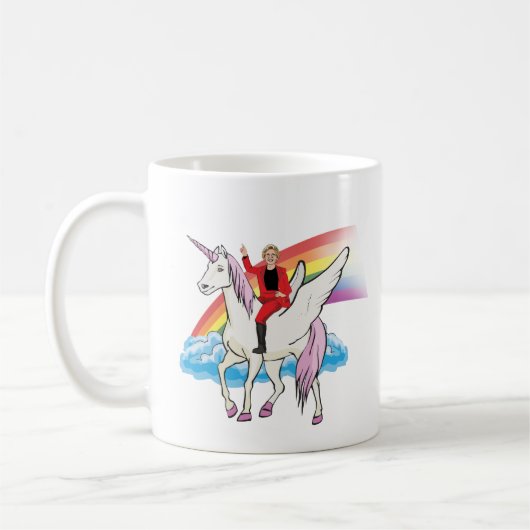 魔法のエリザベス・ウォレン コーヒーマグカップ (左)