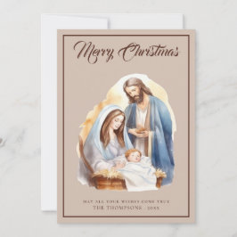 魔法のエレガント出生スタークリスマス シーズンカード