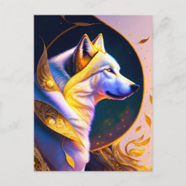 魔法のオオカミ、ポストクロッシング ポストカード