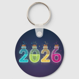 魔法のオプション2026グロー両面 キーホルダー