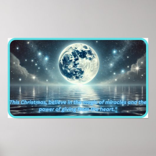 魔法のオーロラムーンライト ポスター (正面)