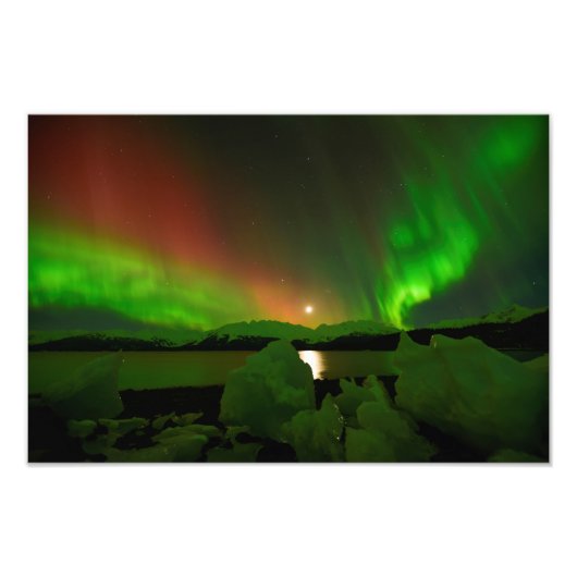魔法のオーロラ フォトプリント            (正面)