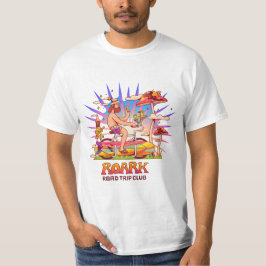 魔法のカエルと奇妙な波 ファンタジーTシャツ Tシャツ