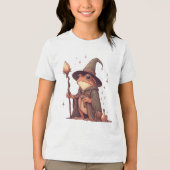 魔法のカエル魔法使い トライブレンドＴシャツ (正面)