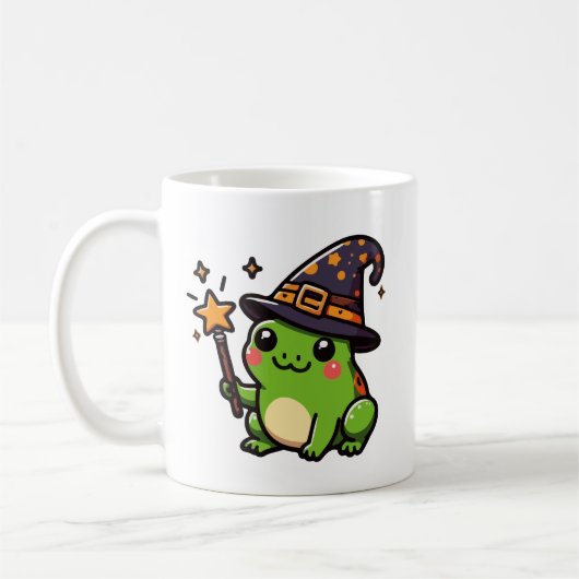 魔法のカエル コーヒーマグカップ (左)
