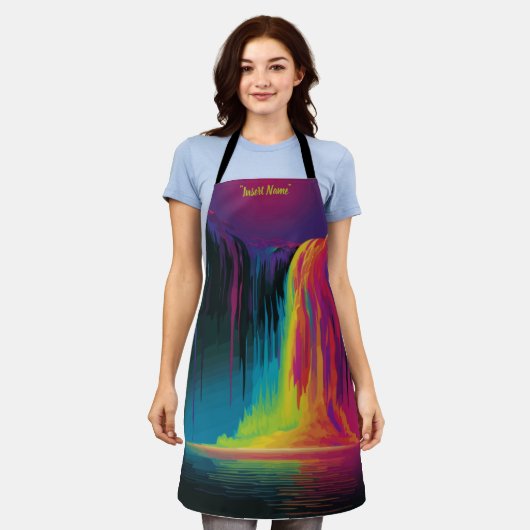 魔法のカスケード、魅惑的な静寂 エプロン (着用した状態)