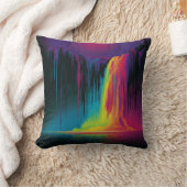 魔法のカスケード、魅惑的な静寂 クッション (ブランケット)