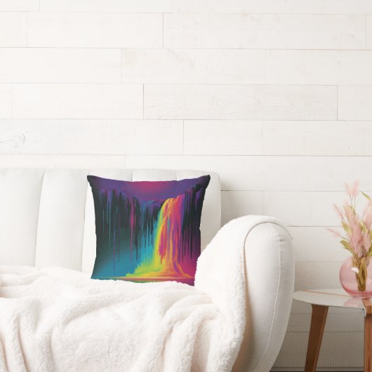 魔法のカスケード、魅惑的な静寂 クッション (ソファ)