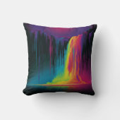 魔法のカスケード、魅惑的な静寂 クッション (正面)