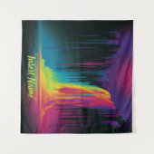 魔法のカスケード、魅惑的な静寂 タペストリー (正面(横))