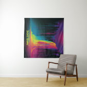 魔法のカスケード、魅惑的な静寂 タペストリー (インサイチュ(横))