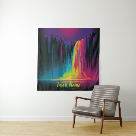 魔法のカスケード、魅惑的な静寂 タペストリー (インサイチュ)