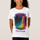 魔法のカスケード、魅惑的な静寂 Tシャツ (正面)