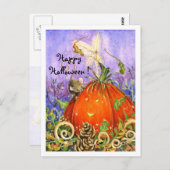 魔法のカボチャおよび小さい友人 ポストカード (正面/裏面)