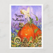 魔法のカボチャおよび小さい友人 ポストカード (正面)