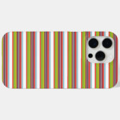 魔法のカラフルなストライプ Case-Mate iPhoneケース (裏面 (横))