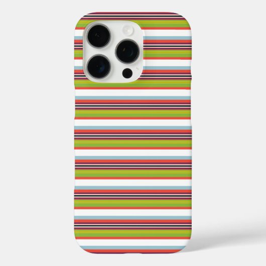 魔法のカラフルな縞模様 Case-Mate iPhoneケース (裏面)