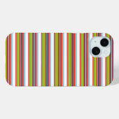 魔法のカラフルストライプ Case-Mate iPhoneケース (裏面 (横))