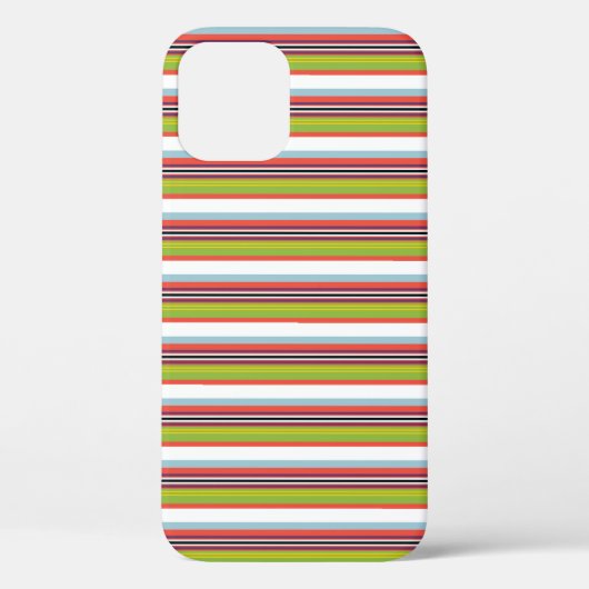 魔法のカラフルストライプ Case-Mate iPhoneケース (裏面)