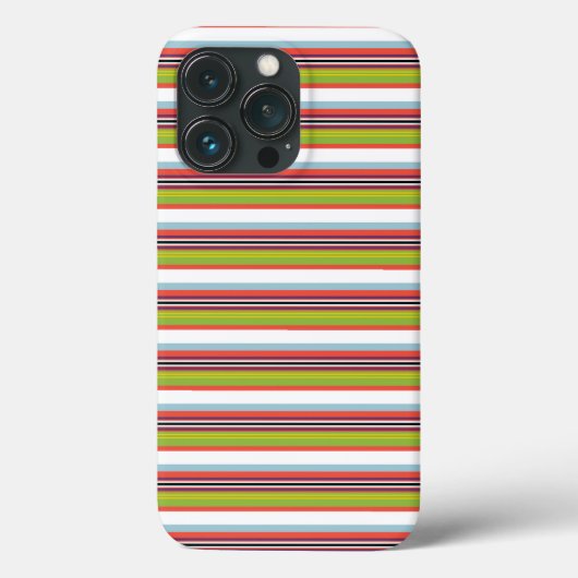 魔法のカラフルストライプ Case-Mate iPhoneケース (裏面)