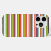 魔法のカラフルストライプ Case-Mate iPhoneケース (裏面 (横))
