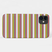 魔法のカラフルストライプ Case-Mate iPhoneケース (裏面(横))