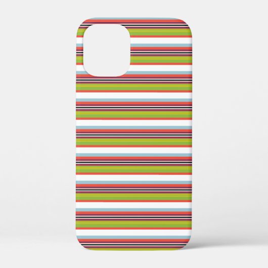 魔法のカラフルストライプ Case-Mate iPhoneケース (裏面)