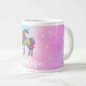 魔法のカラフル ジャンボコーヒーマグカップ (正面右)