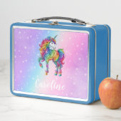 魔法のカラフル メタルランチボックス (インサイチュ)