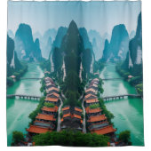 魔法のカルスト・リバー・セレニティ» シャワーカーテン (正面)