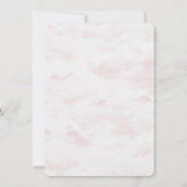 🎠✨ 魔法のカルーセル 馬の誕生日招待状 招待状 (裏面)