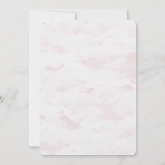 🎠✨ 魔法のカルーセル 馬の誕生日招待状 招待状 (裏面)