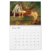 魔法のカレンダーのTouch カレンダー (1月 2027)