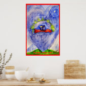 魔法のカーペットに乗れ！ ポスター (キッチン)