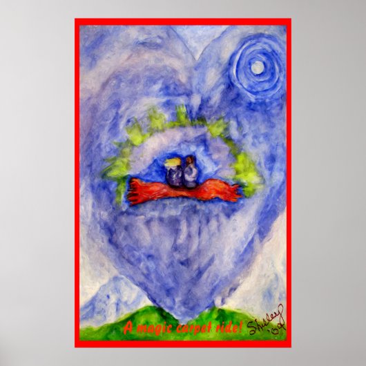 魔法のカーペットに乗れ！ ポスター (正面)