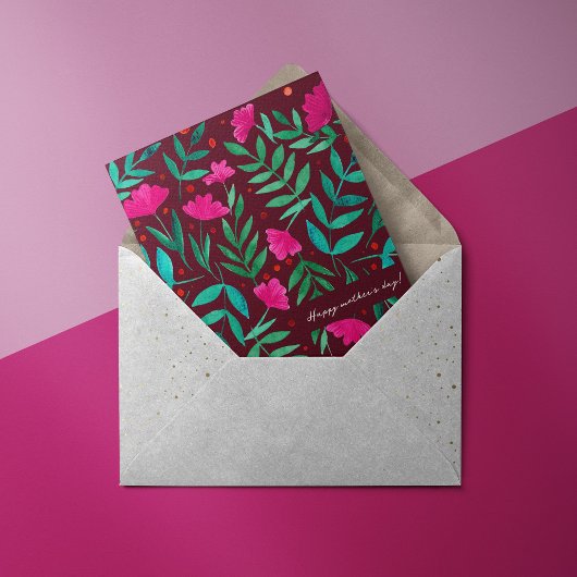 魔法のガーデンマゼンタマザーズデイカード シーズンカード