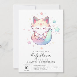 魔法のキツネベビーシャワー 招待状