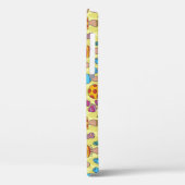 魔法のキノコのドードルシームレスパターン Case-Mate iPhoneケース (裏面 / 左)