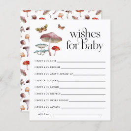 魔法のキノコの願いベビーカード