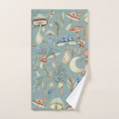 魔法のキノコ神秘的なハイゲ バスタオルセット (ハンドタオル)