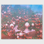 魔法のキノコ ラッピングペーパー (フラット)