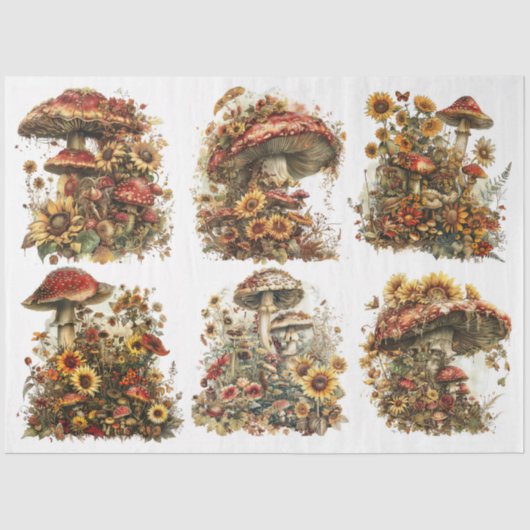 魔法のキノコ 薄葉紙 (正面)