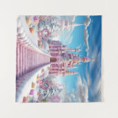 魔法のキャンディキャッスル タペストリー (正面(横))