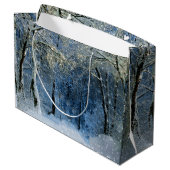 魔法のキラキラ冬ワンダーランド抱き枕 ラージペーパーバッグ (裏面アングル)