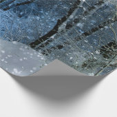 魔法のキラキラ雪ワンダーランドラッピング紙 ラッピングペーパー (角)