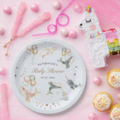 魔法のクジラの風船が赤ちゃんシャワーを星 ペーパープレート (パーティー)